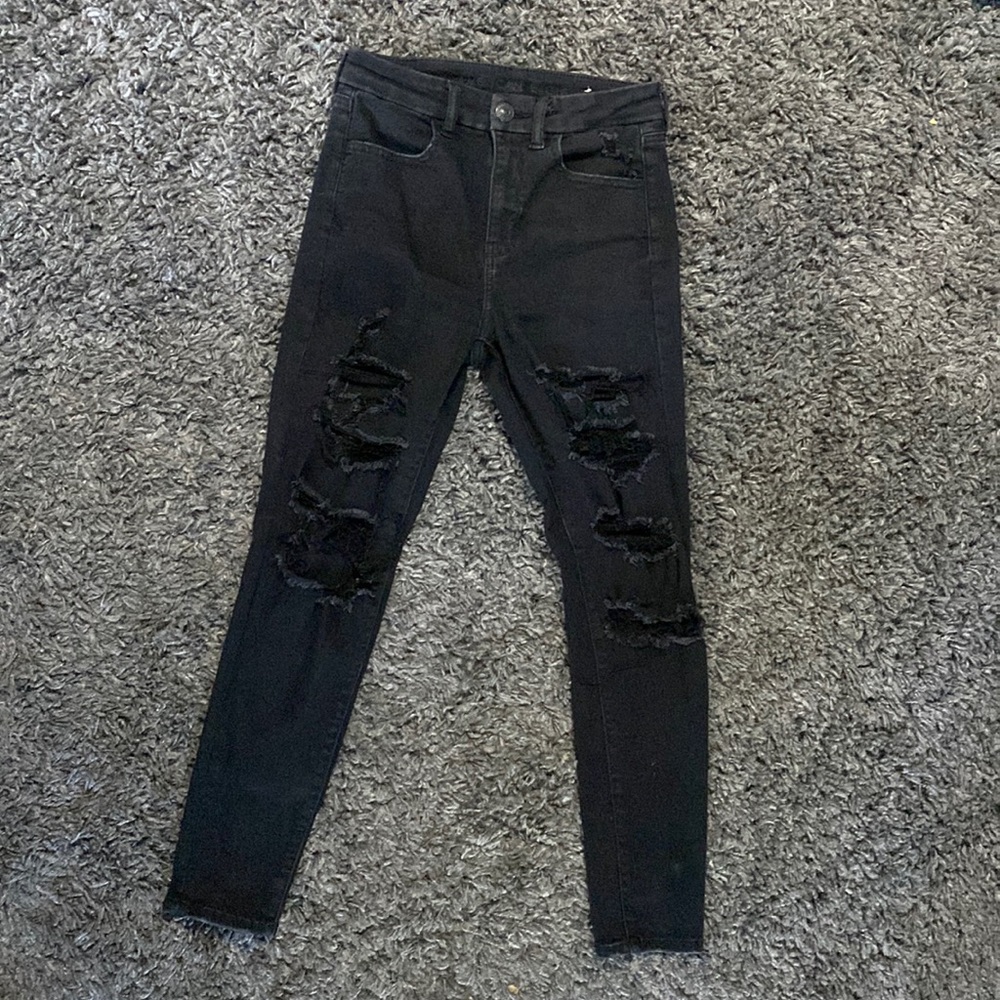 American Eagle black denim